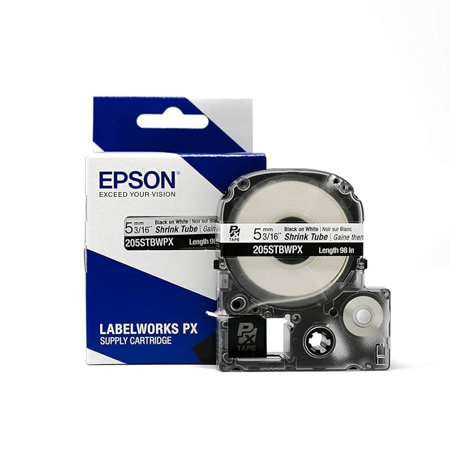 Amazon.com: Epson LABELWORKS 205STBWPX Genuine Tape